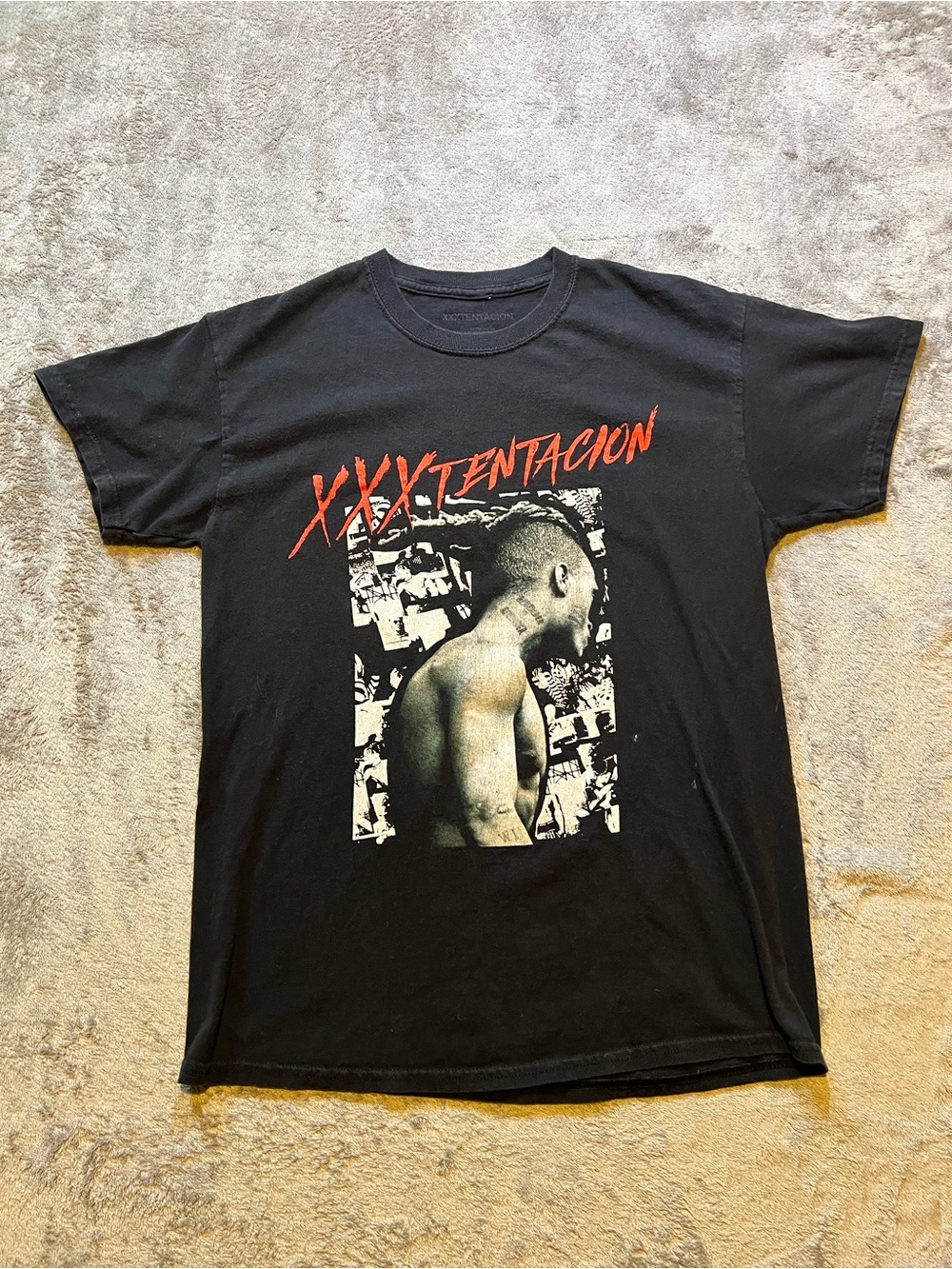XXXTENTACION Black Graphic Short Sleeve Tee